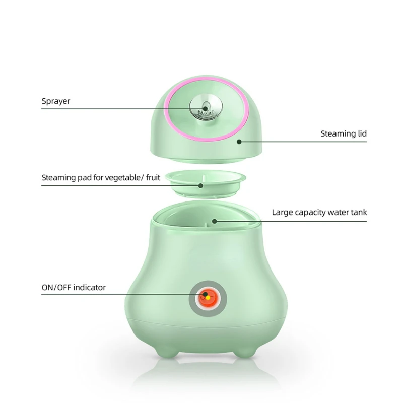 Parowiec do twarzy z owocami i – Facial Steamer Nano recenzja i cena