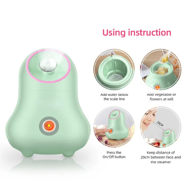 Parowiec do twarzy z owocami i – Facial Steamer Nano recenzja i cena