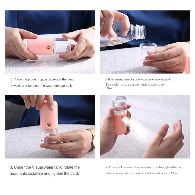 Mini przenośny nawilżacz parow – Facial Steamer Nano recenzja i cena