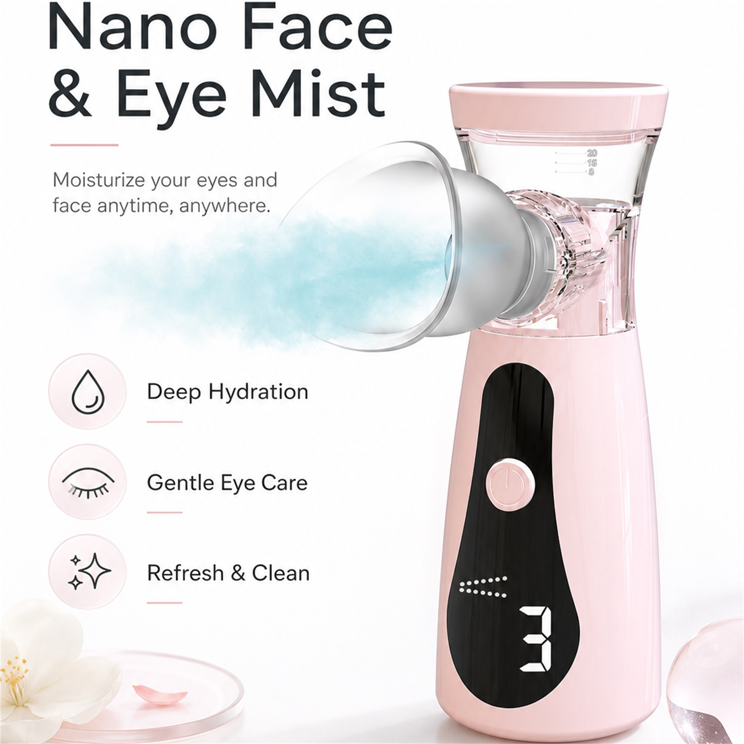 Nano Zimny Spray do Twarzy - M – Facial Steamer Nano recenzja i cena