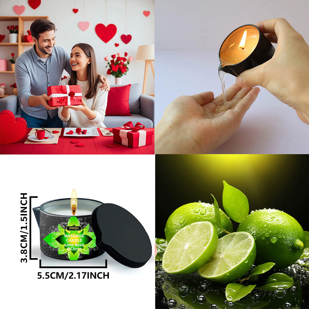 Świeca do masażu z olejem cytr – Massage Candle Melting recenzja i cena