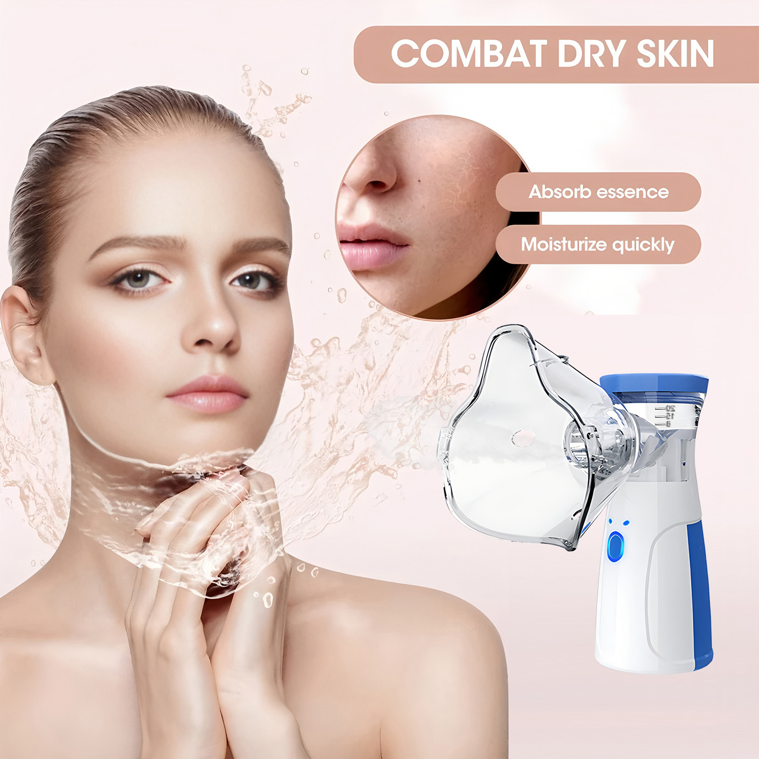 Mini parownica do twarzy, cich – Facial Steamer Nano recenzja i cena